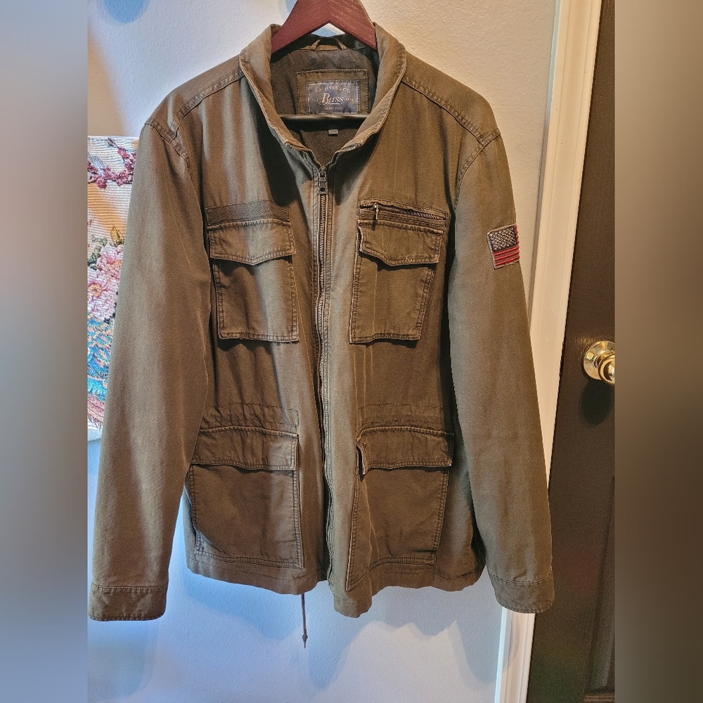 Men's Bass military jacket XL